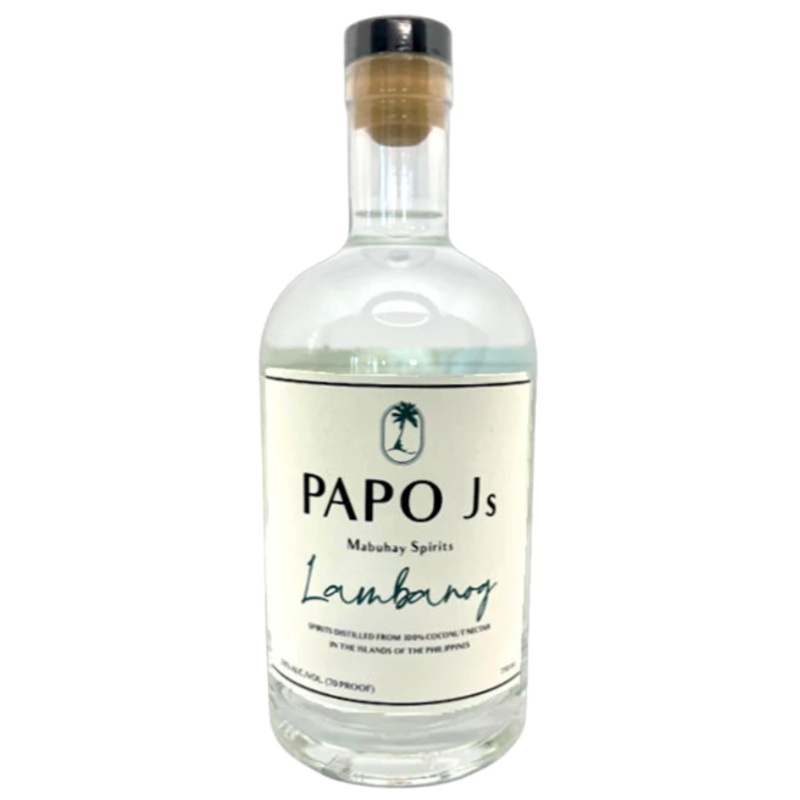 Papo Js Lambanog From Coconut Nectar Philippines Spirit