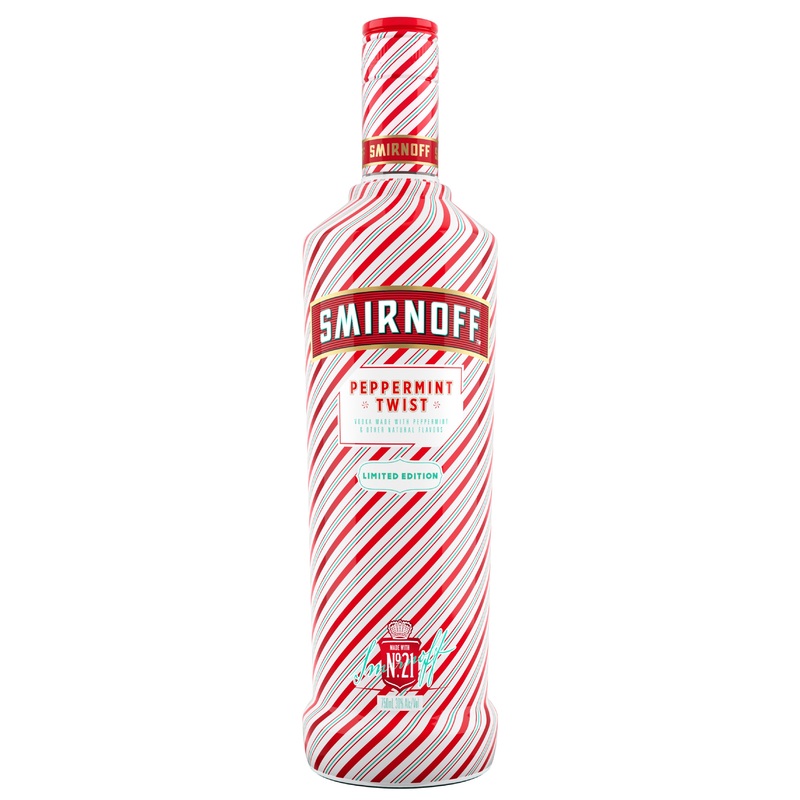 Smirnoff Peppermint Twist Flavored Vodka (750ml)