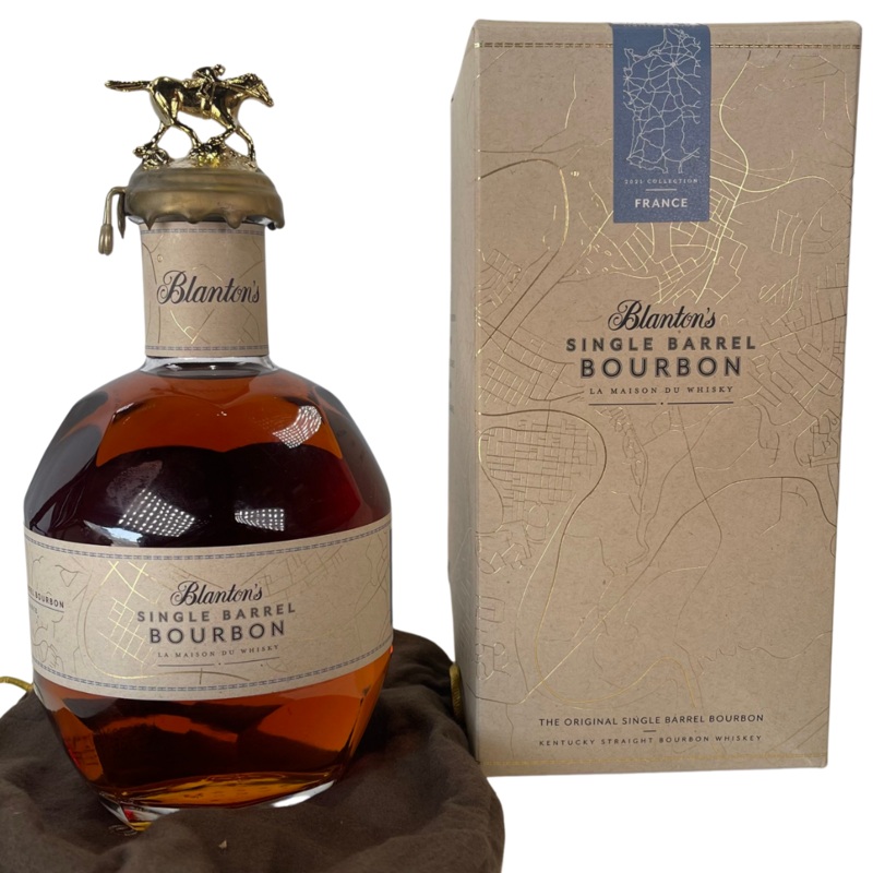 2021 Blanton’s La Maison du Whiskey France Conquete Single Barrel Kentucky Straight Bourbon Whiskey 700ml