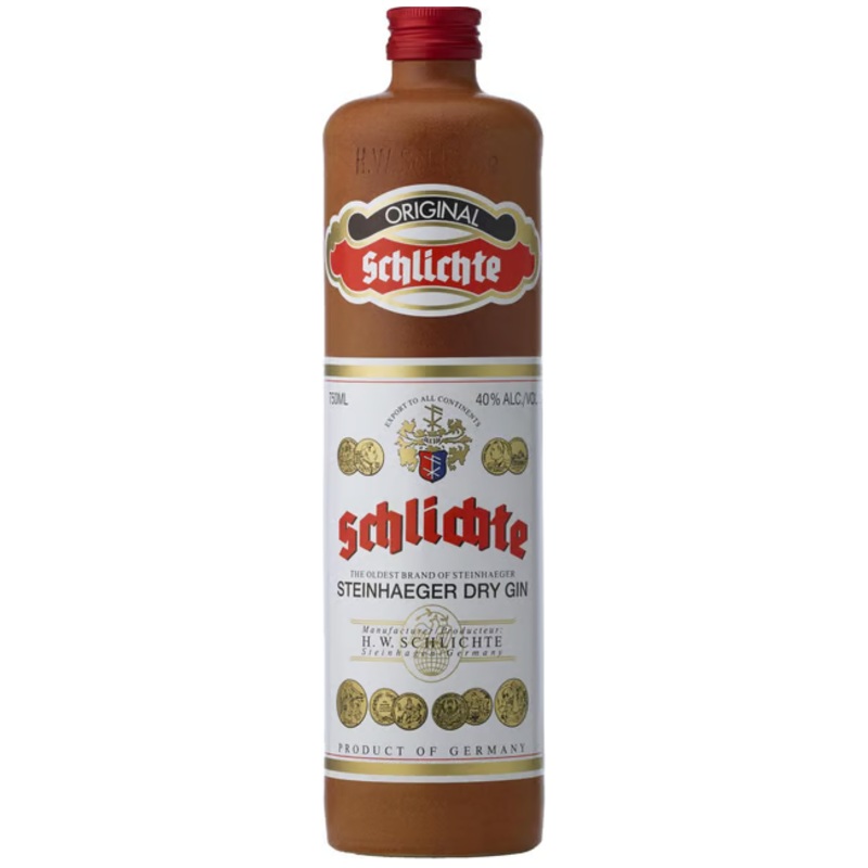 Schlichte Steinhaeger Dry Gin