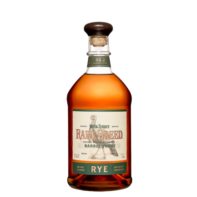 WILD TURKEY RYE WHISKEY RARE BREED BARREL PROOF 112 750ML