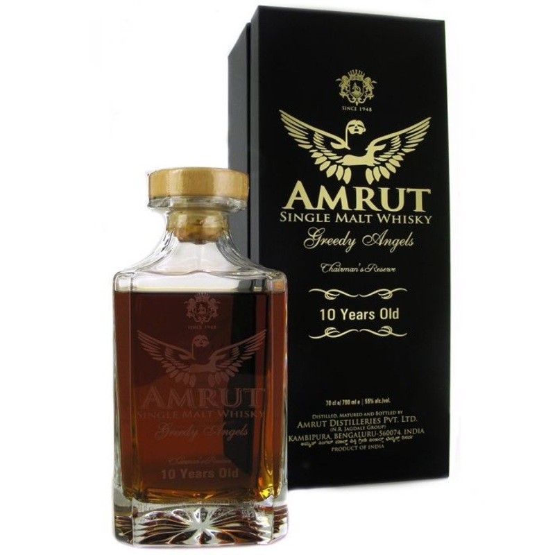 Amrut 10 Year Old Greedy Angels 2019 Release 700ml