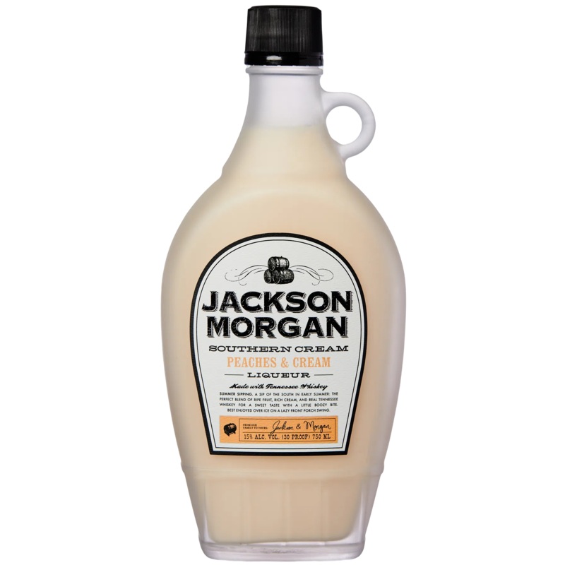 Jackson Morgan Southern Cream ‘Peaches & Cream’ Liqueur, Tennessee, USA (750ml)