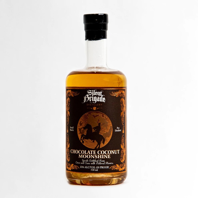 Silent Brigade Chocolate Coconut Moonshine 750ml