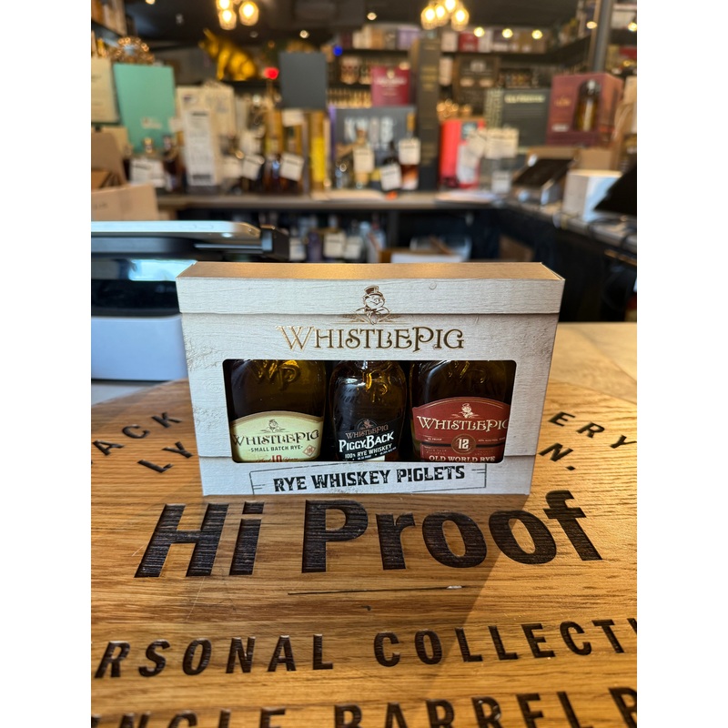 Whistlepig Rye (12y,10y,6y) mini 50ml gift pack