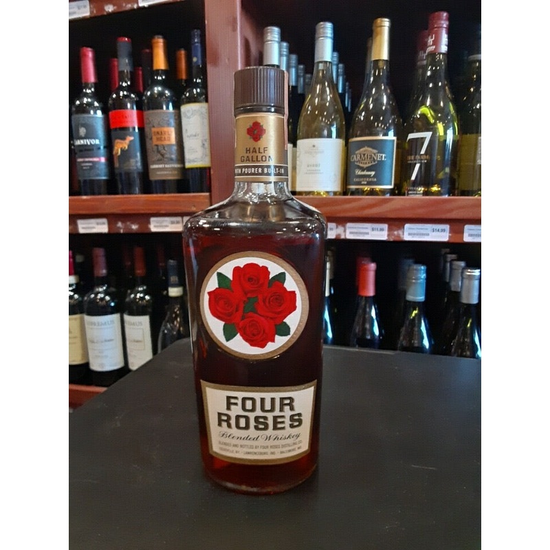 1966 Four Roses Half Gallon Bottles