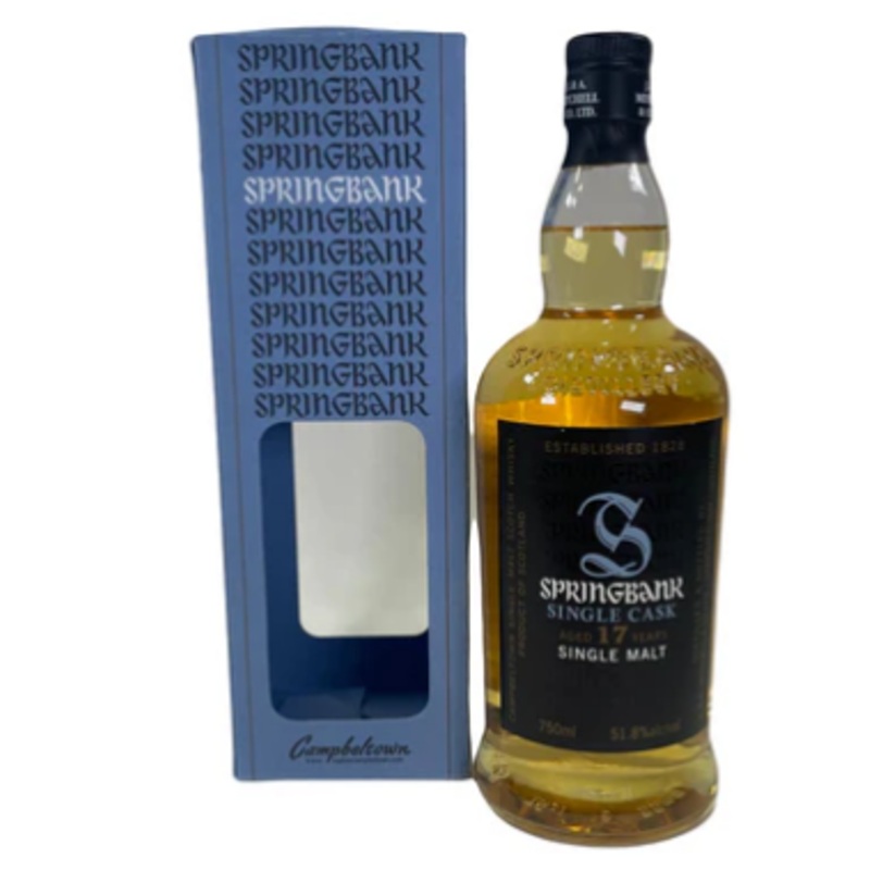 1999 Springbank Single Cask 17 Year Old Single Malt Scotch Whisky