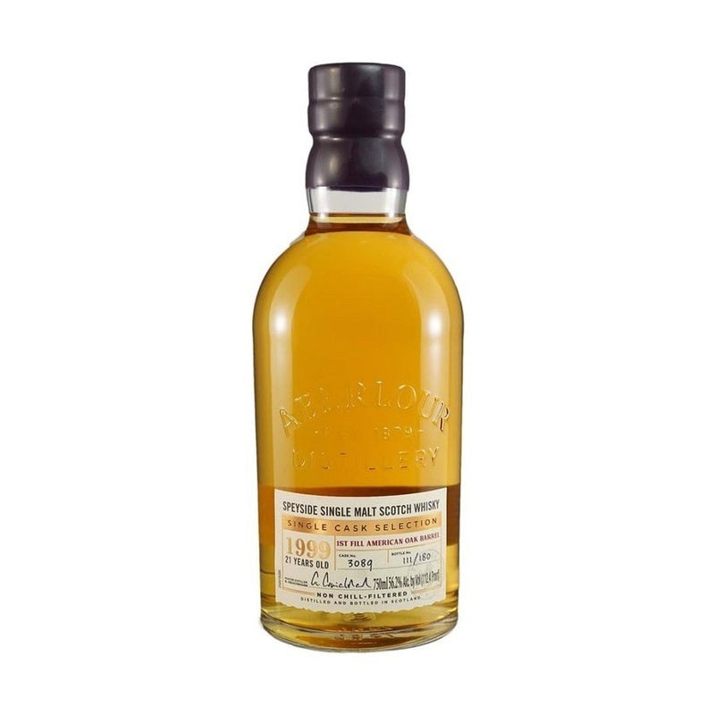 Aberlour 21 Year Old Single Cask First Fill American Oak Barrel 1999 Speyside Single Malt Scotch Whisky