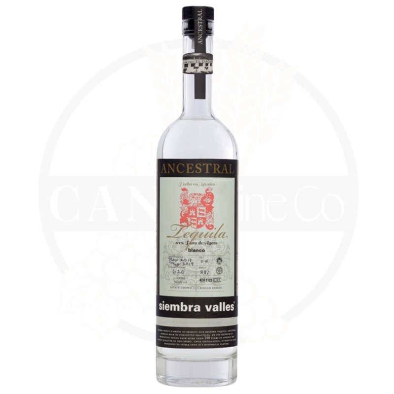 Siembra Valles Ancestral Blanco Tequila 750ml