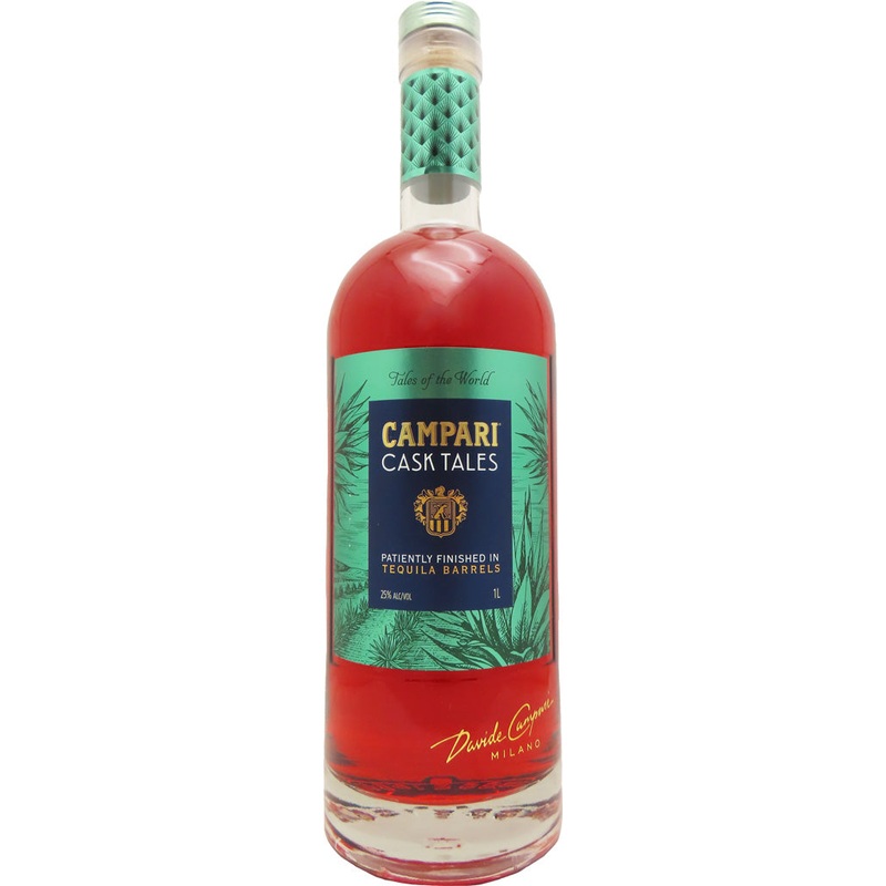 Campari Cask Tales Tequila Barrel Finish Liqueur 1L