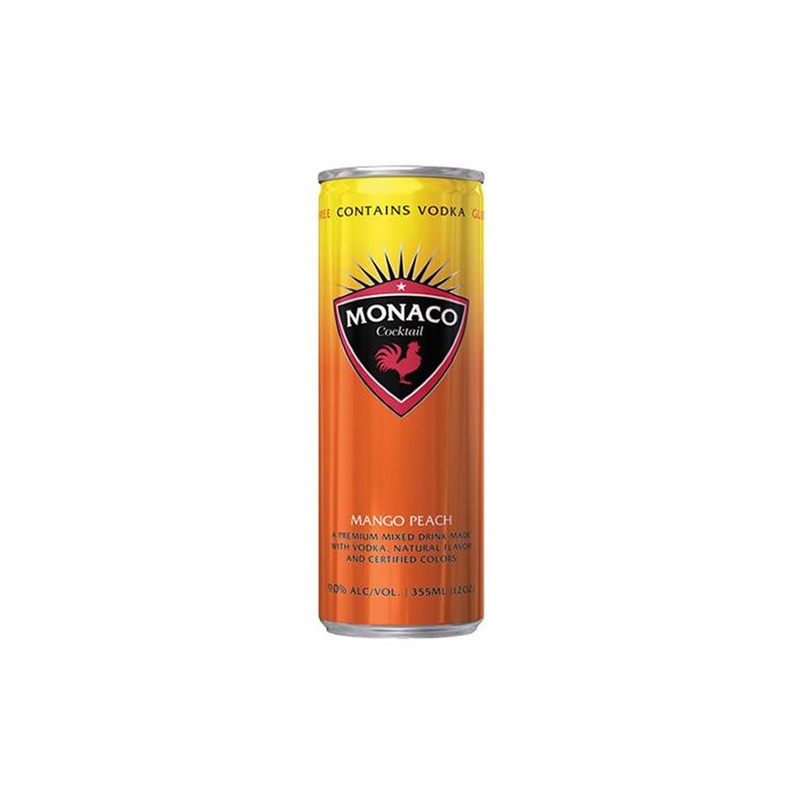 Monaco Mango Peach 355ML