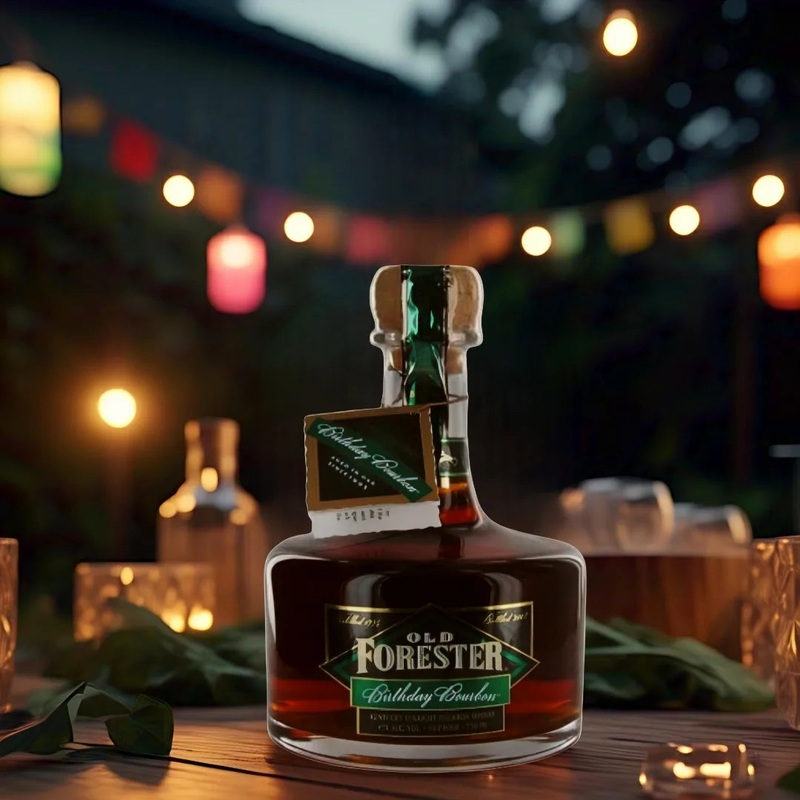 2008 Old Forester Birthday Bourbon 12 Year Old Kentucky Straight Bourbon Whiskey 750ml