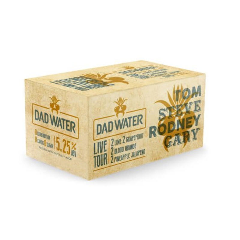 Dad Water Live Tour – Variety Pack Cocktails 12.oz