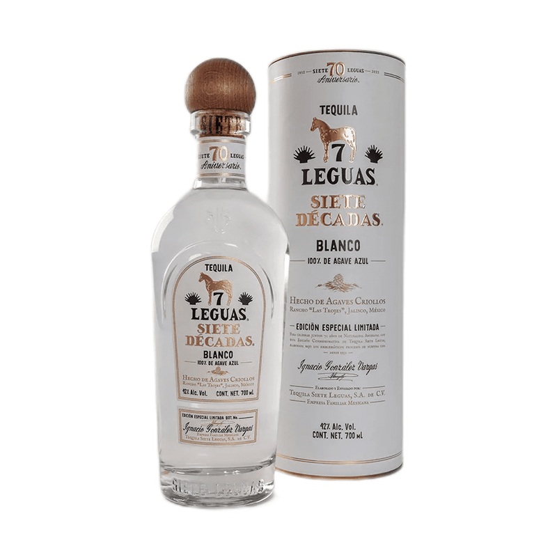 Siete Leguas ‘Siete Decadas’ Blanco Tequila