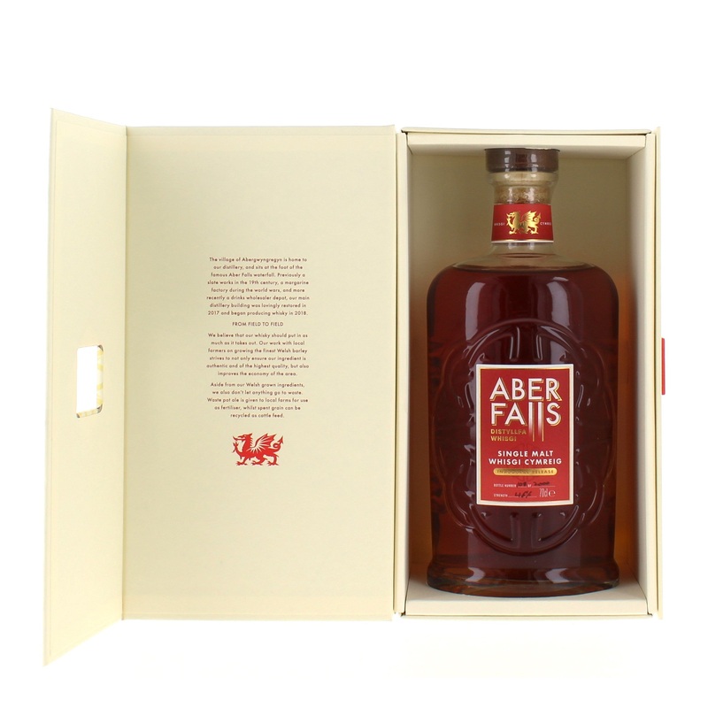 Aber Falls Inaugural Release Single Malt – 70cl  46%
