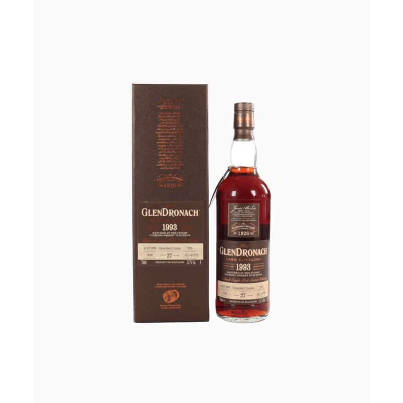 Glendronach – 27 Year Old (1993) Single Cask #7276