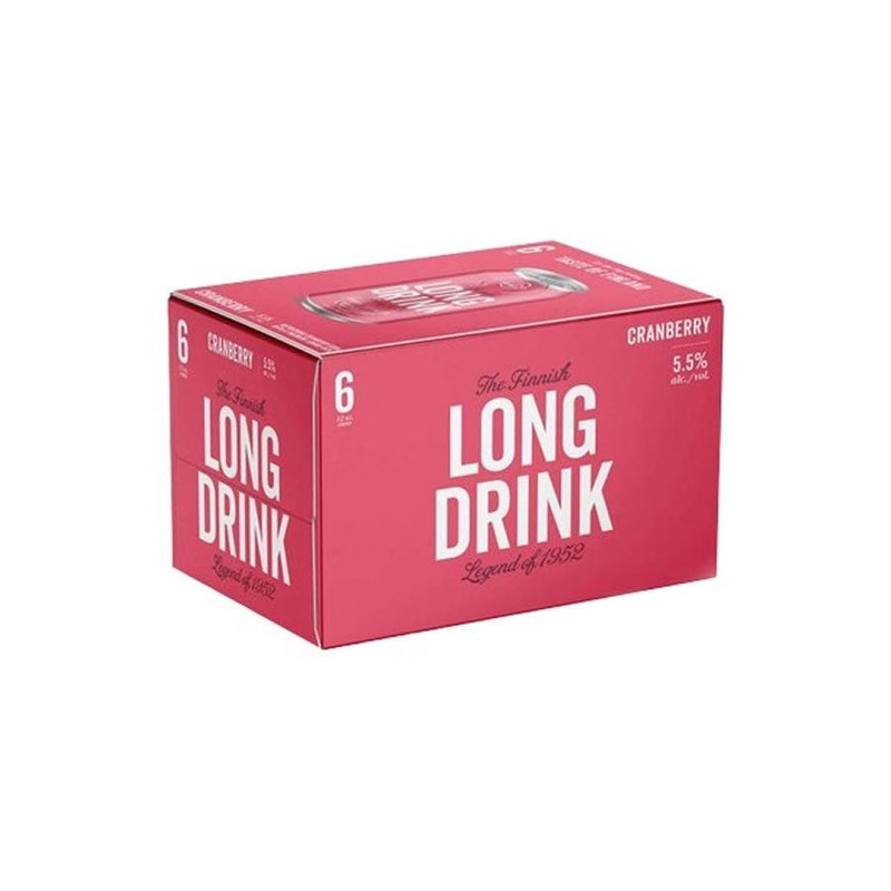 Long Drink Cranberry Cocktail 6PK