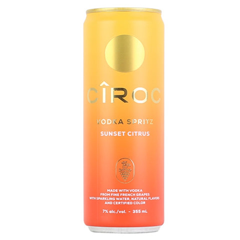 Ciroc Vodka Spritz Sunset Citrus