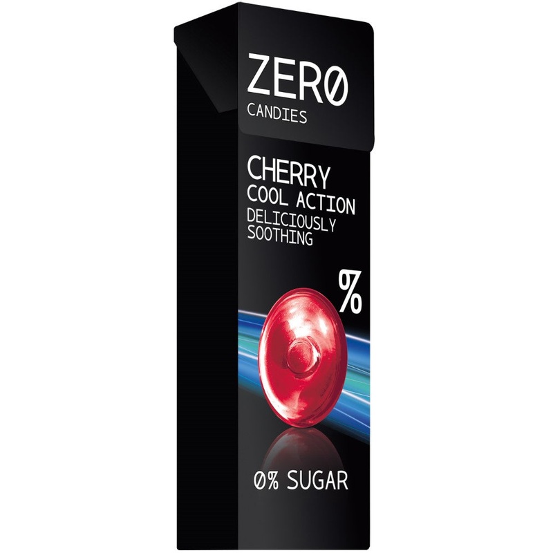 Zero Sugar Free Candy Cherry Cool action 32g