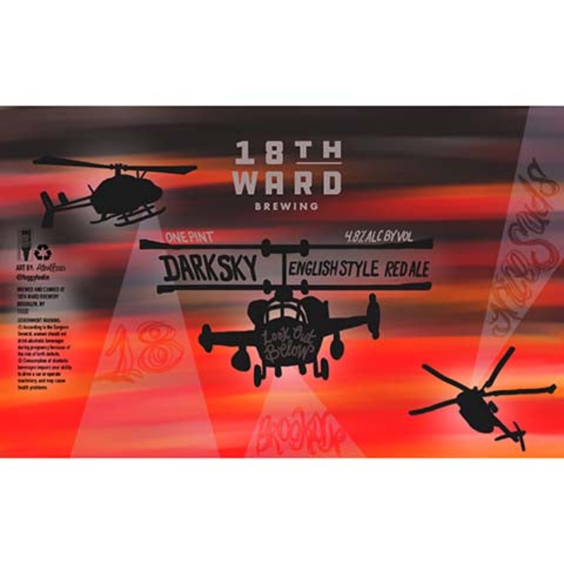 18th Ward Dark Sky English Style Red Ale