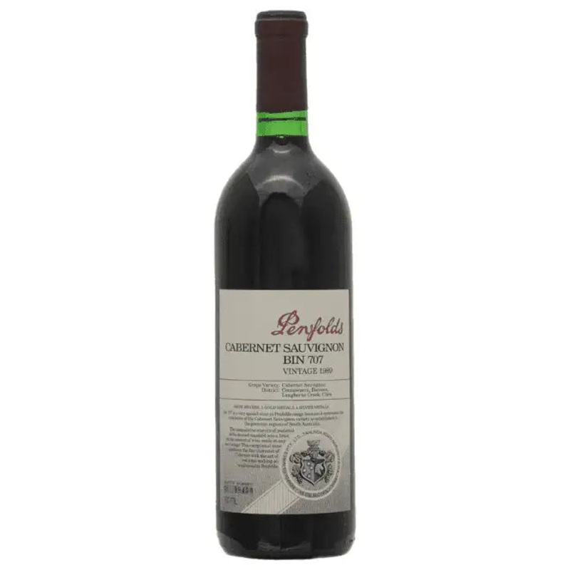 1989 Penfolds Bin 707 Cabernet Sauvignon 750ml