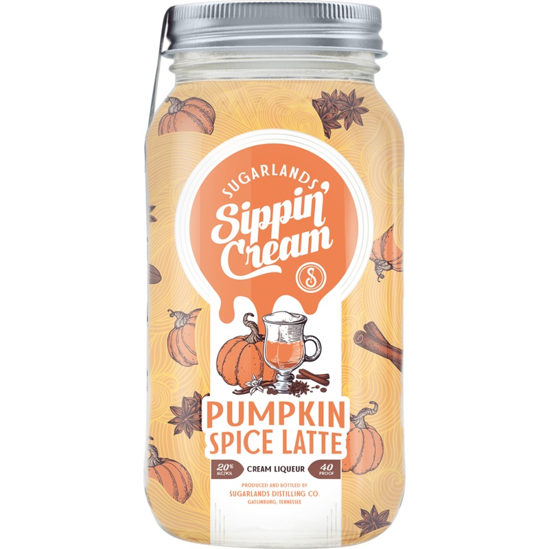 Sugarlands Pumpkin Spice Latte Sippin’ Cream Moonshine 750ml