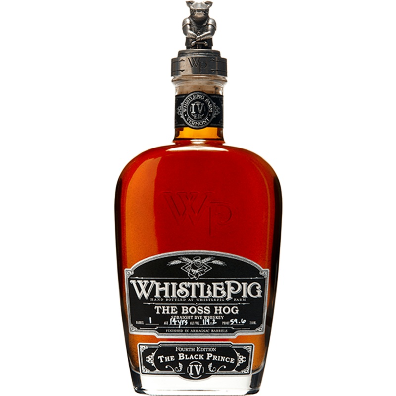 WhistlePig Boss Hog Edition 4 ‘The Black Prince’ (PAYPAL PAYMENTS ONLY)