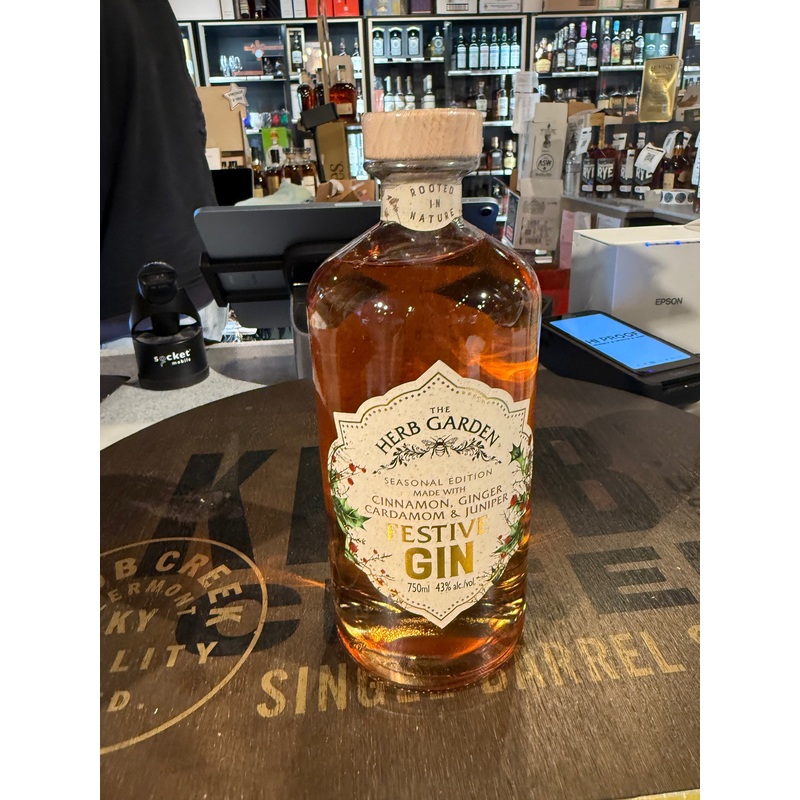 The Herb Garden Festive Gin 43% Alc 750ml