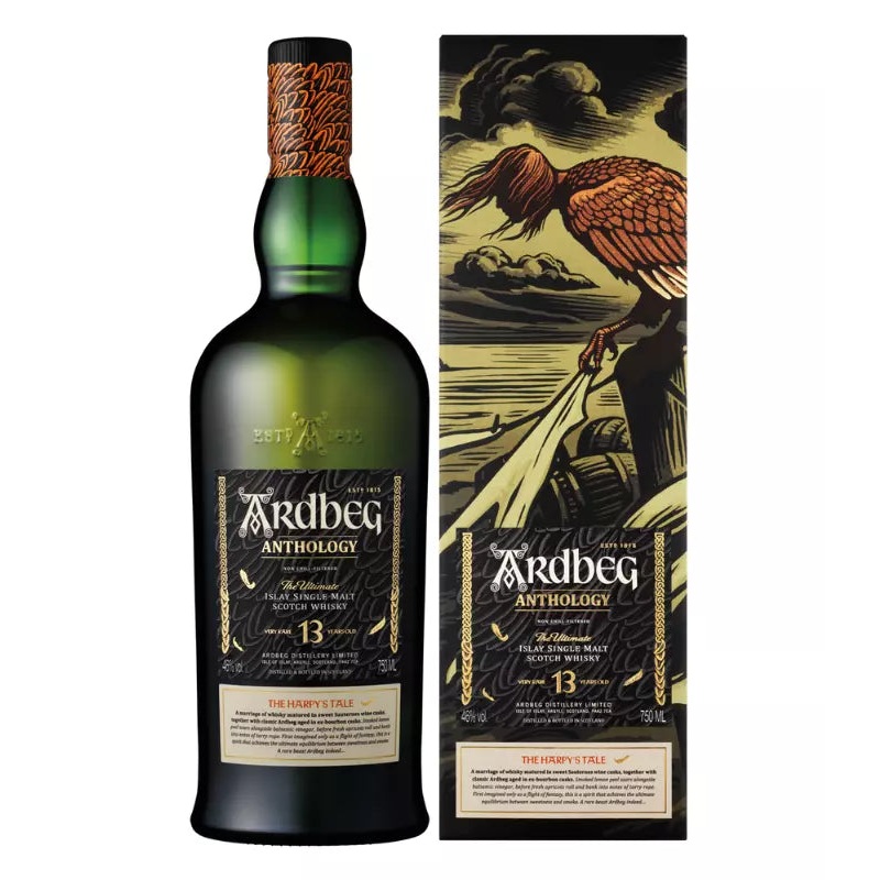 Ardbeg Anthology 13 Year Islay Single Malt Scotch Whisky 750mL