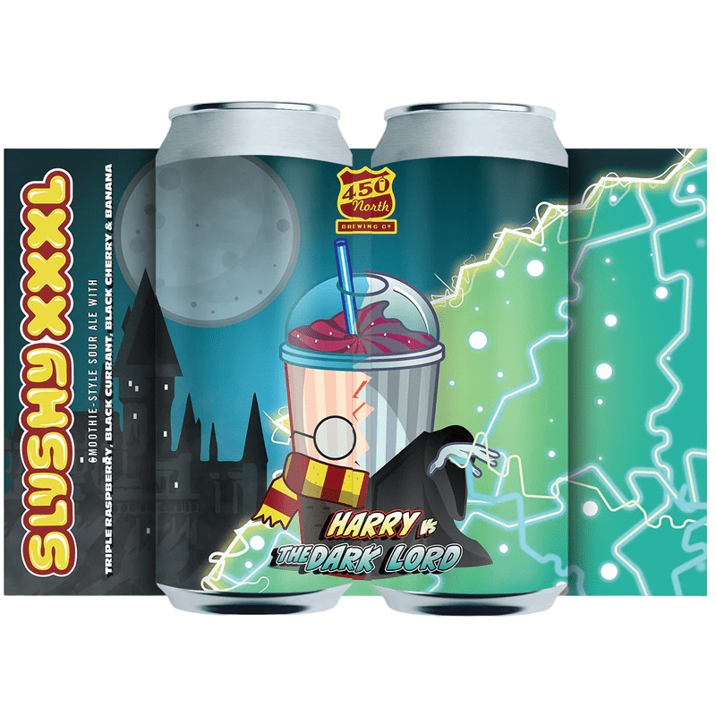 450 North Brewing Co. Harry vs The Dark Lord Slushy XXXL Sour Ale Beer 4-Pack