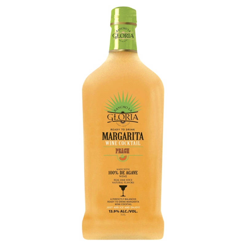 Rancho La Gloria Wine Cocktail Peach Margarita 1.5L