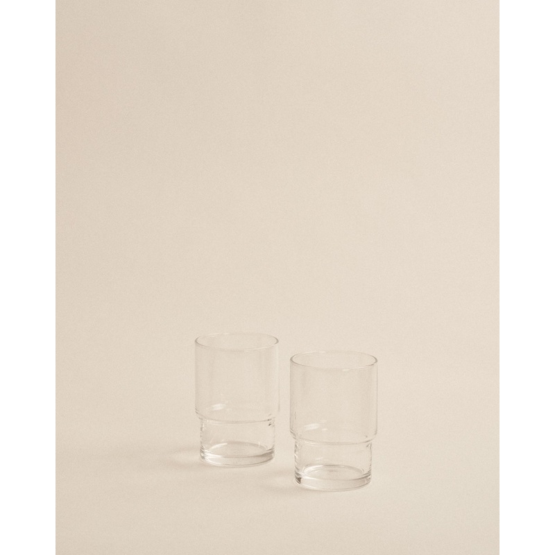 Stackable Toyo-Sasaki Glass Set of 6