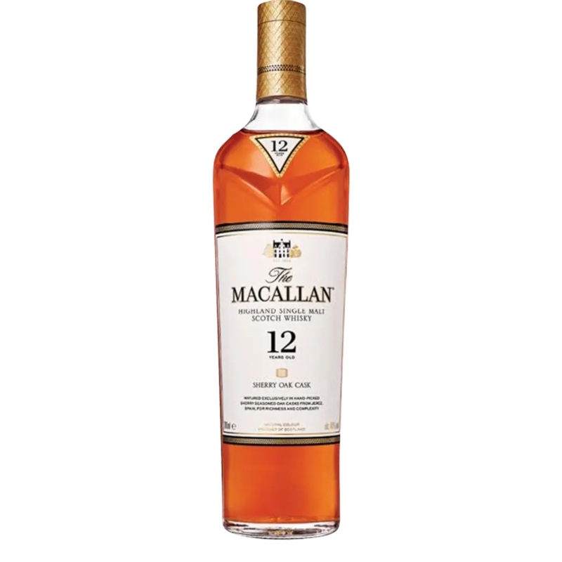 The Macallan Sherry Oak 12 Years Old 750ml Bottle