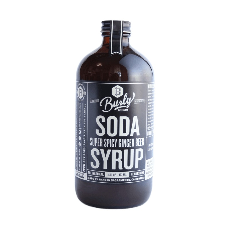 Burly ‘Super Spicy Ginger Beer’ Soda Syrup