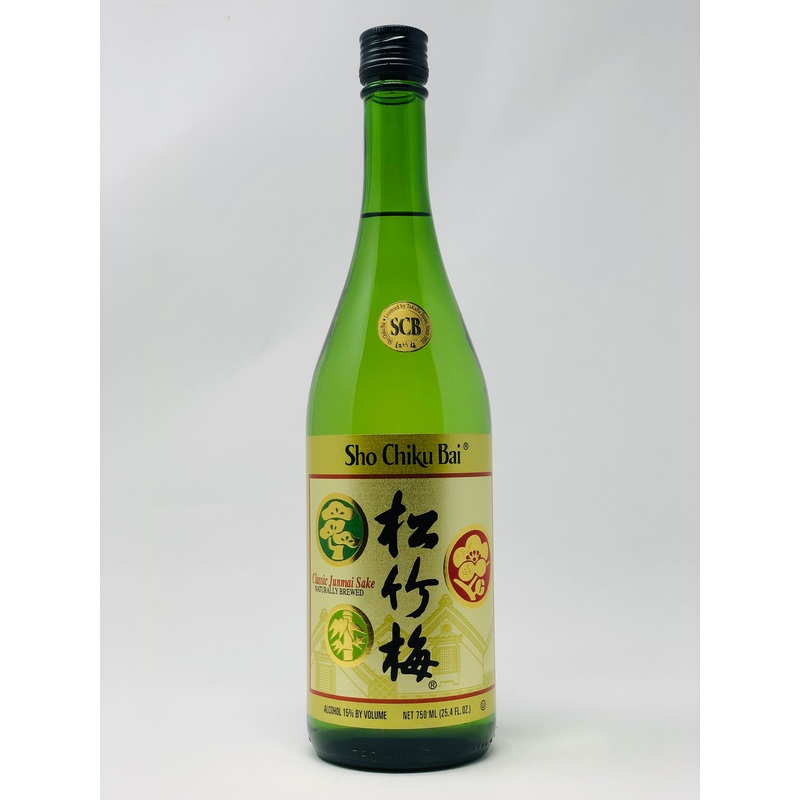 Sho Chiku Bai Classic Junmai Sake 750ml