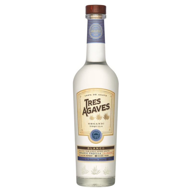 Tres Agaves Tequila Blanco 80 1L