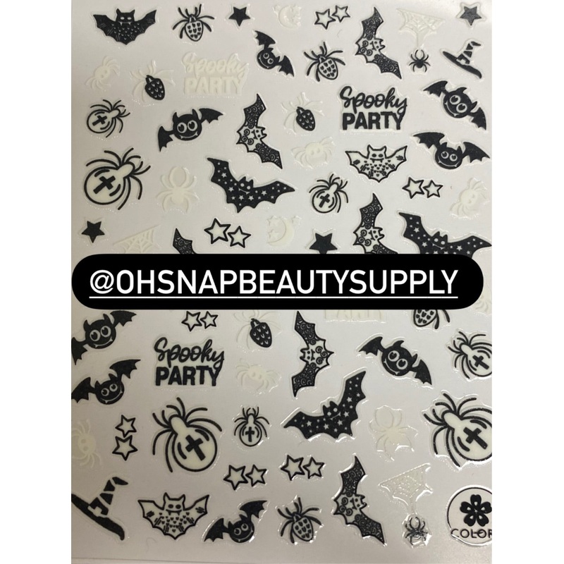 * Halloween Bat(Glow in the Dark) CY 051 Sticker