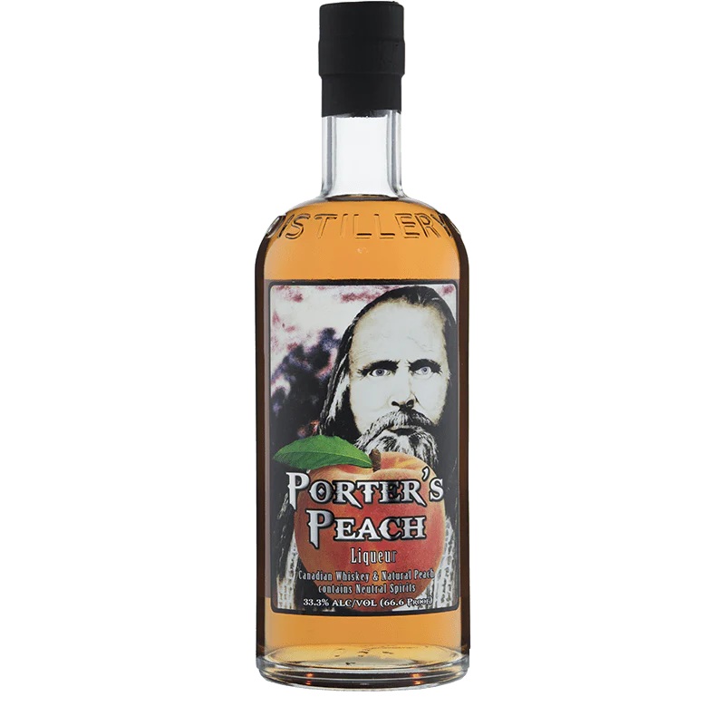Ogden’s Own Distillery Porter’s Peach Liqueur