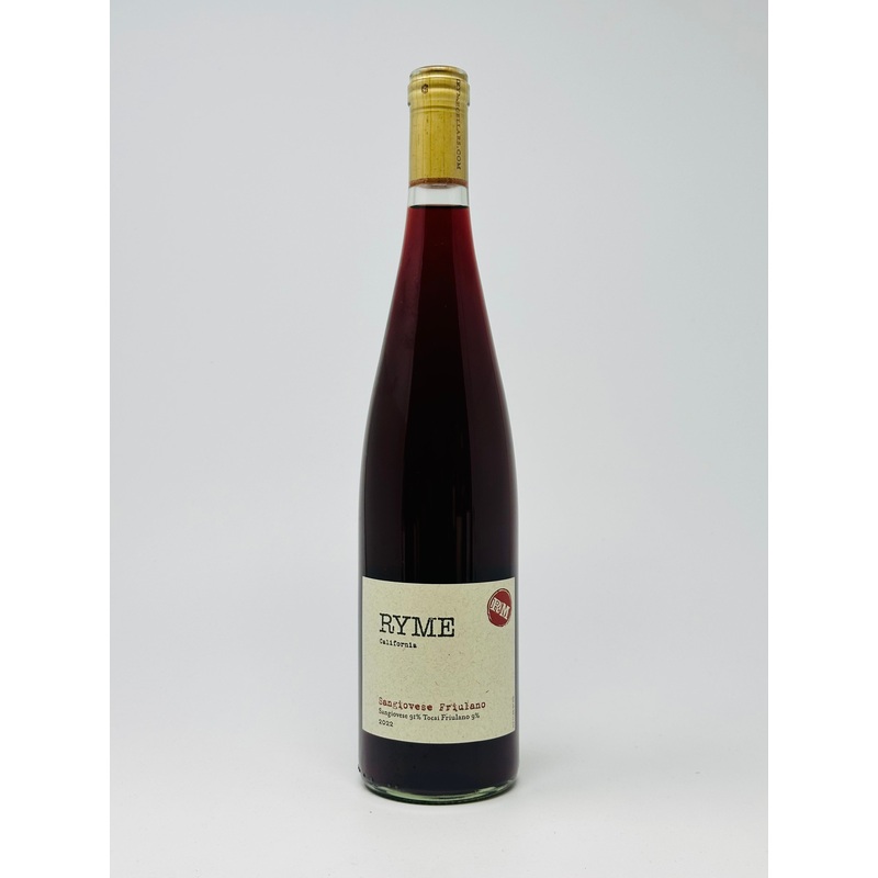 Ryme Cellars Sangiovese Friulano Fox Hill