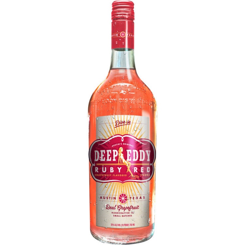 DEEP EDDY RUBY RED GRAPEFRUIT FLAVORED VODKA 70 750ML