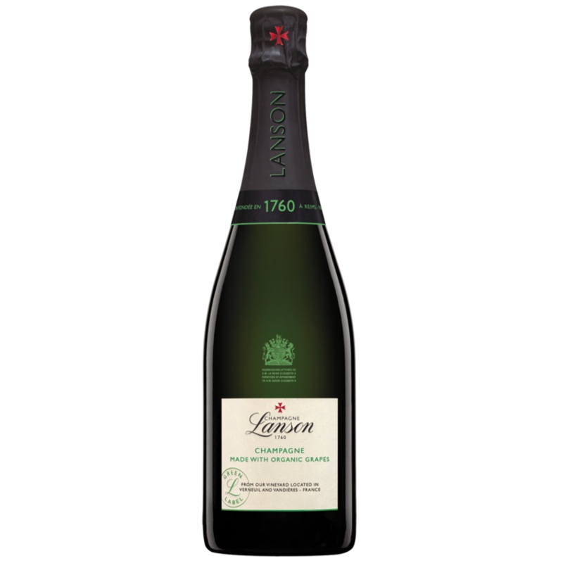 LANSON CHAMPAGNE BRUT GREEN LABEL 750ML
