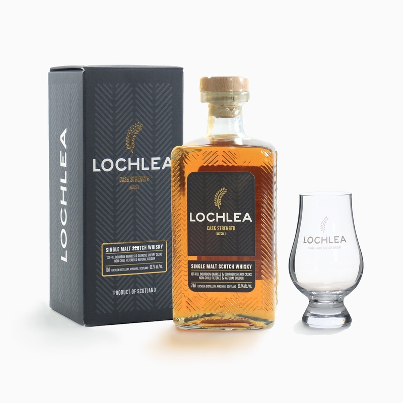 Lochlea – Cask Strength (Batch 1) + Free Glass