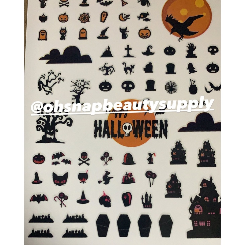 **** Halloween D4698 Sticker