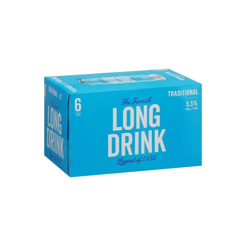 Long Drink Traditional Cocktail 6PK