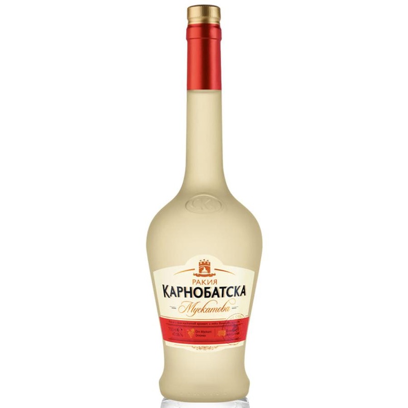 Karnobatska Muscat Grape Brandy 1L
