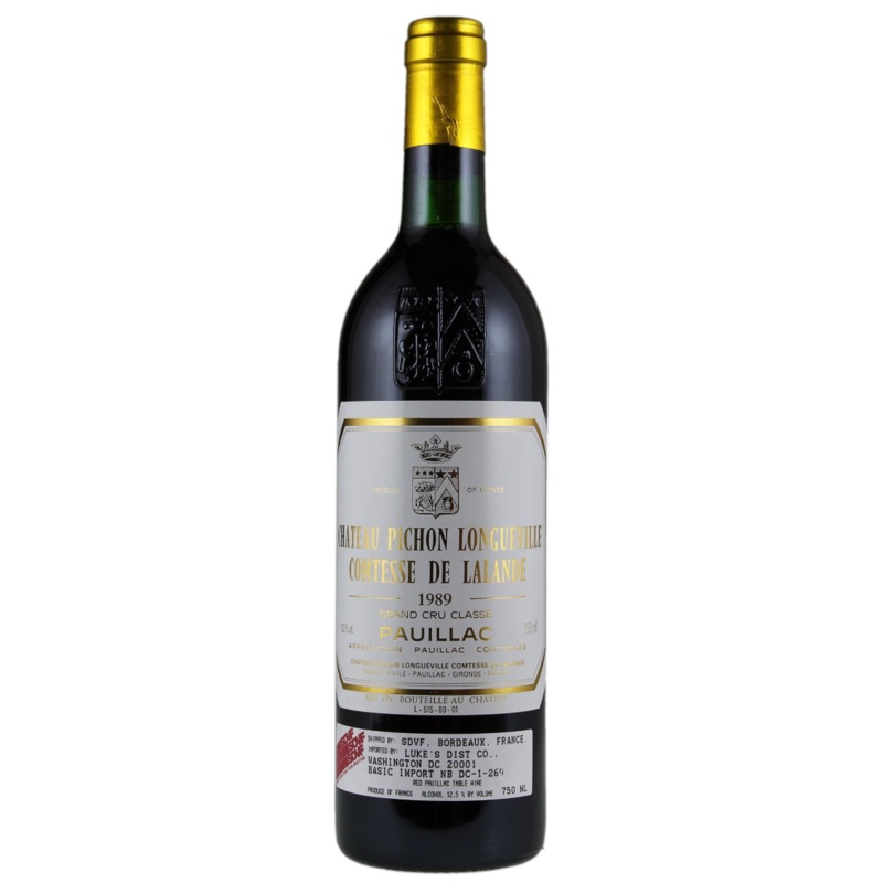 1989 Chateau Pichon Longueville Comtesse de Lalande, Pauillac, France 9750ml)
