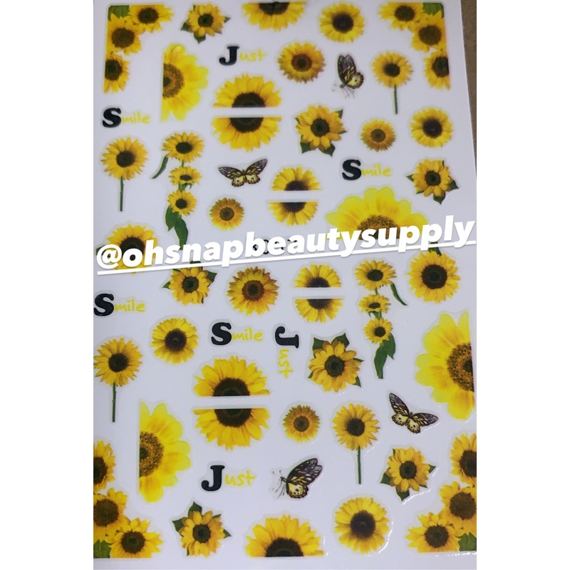 *** Sunflower B057 Sticker