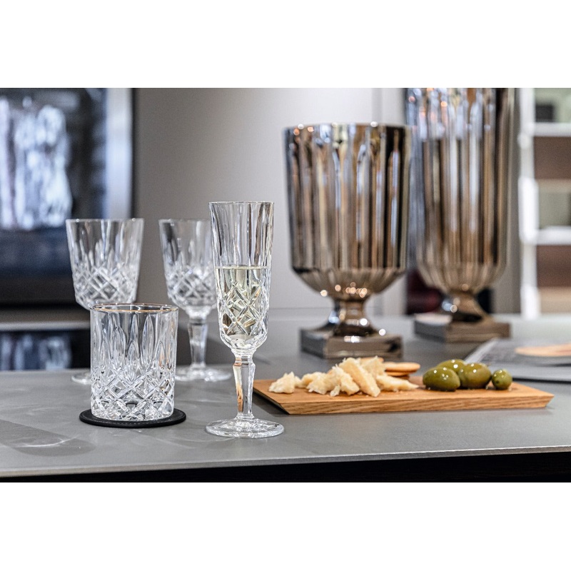 Nachtmann | Noblesse – Champagne Flute Glasses | 151 ml | Crystal | Clear | Set of 6