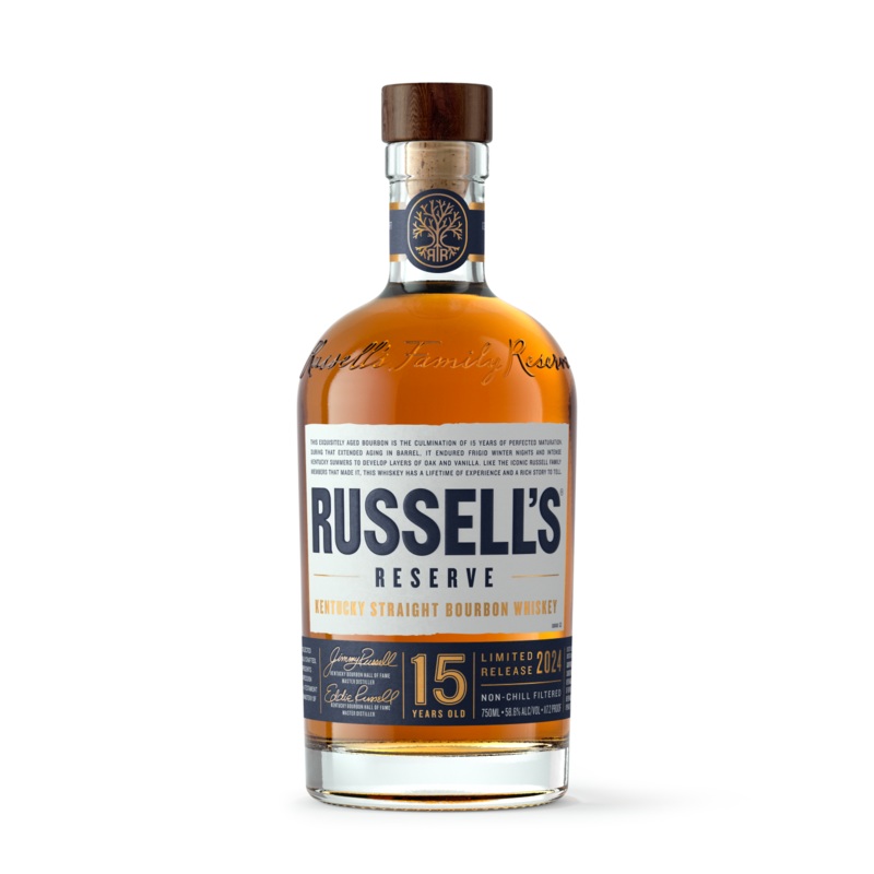 2024 Russell’s Reserve 15 Year Old Kentucky Straight Bourbon Whiskey 750ml
