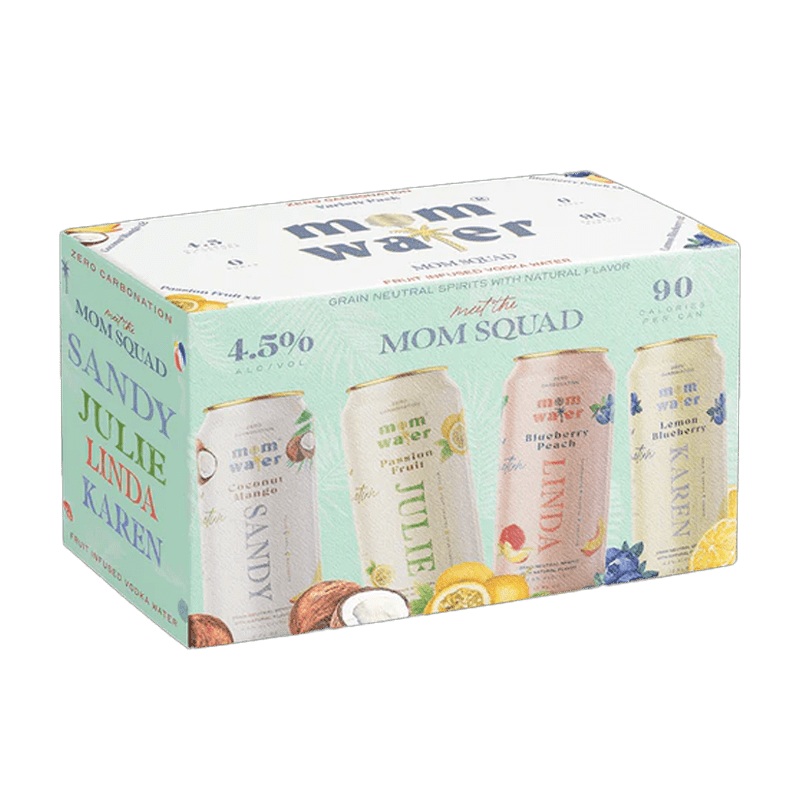 Mom Water Meet The Mom Squad – Variety Pack Cocktails 12.oz